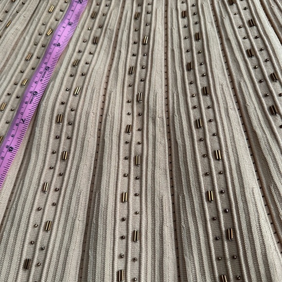 Sandro Beige A-Line Skirt - Picture 2 of 5